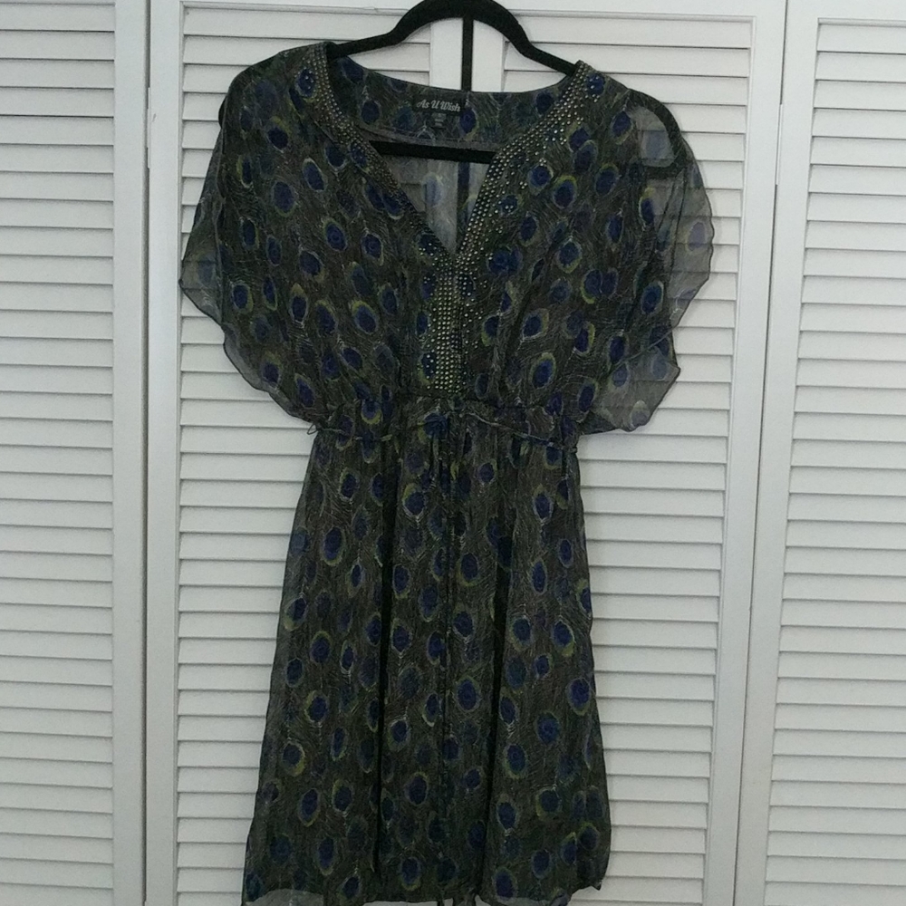 Peacock Dress